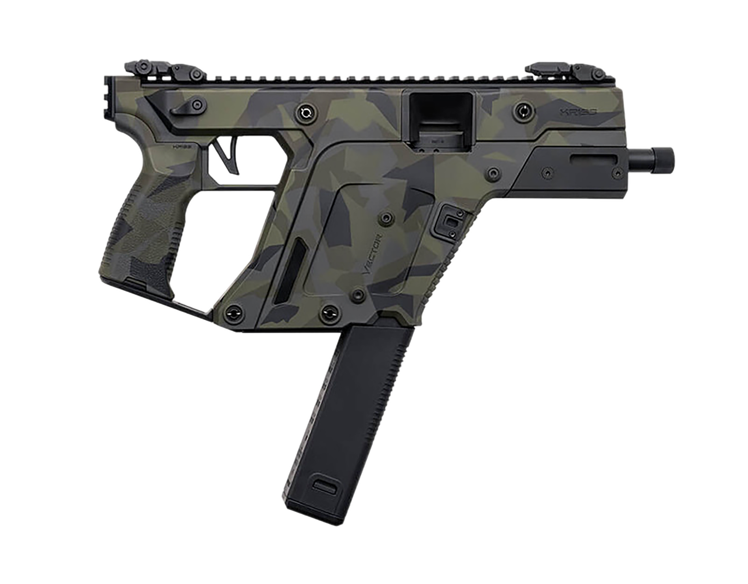 Kriss USA KV903PWD00 Vector SDP Gen3 9mm Luger 40+1 5.50" Black Nitride Threaded Barrel, M-LOK Handguard, Picatinny Rail Receiver & Rear, Black Polymer Grip, Ambidextrous, Glock Mag Compatible