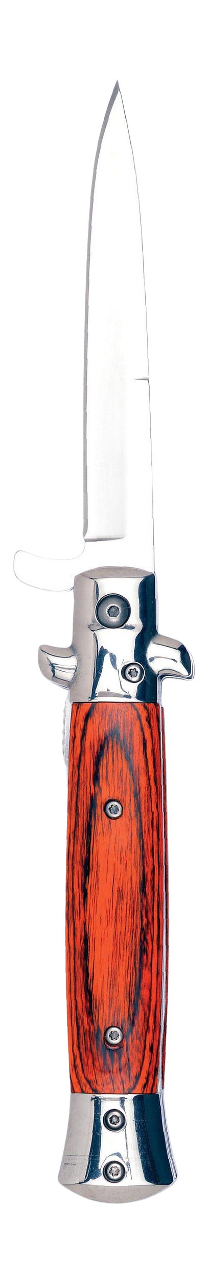 Ruko Stiletto 4" Pakkawood Assisted Folding Knife