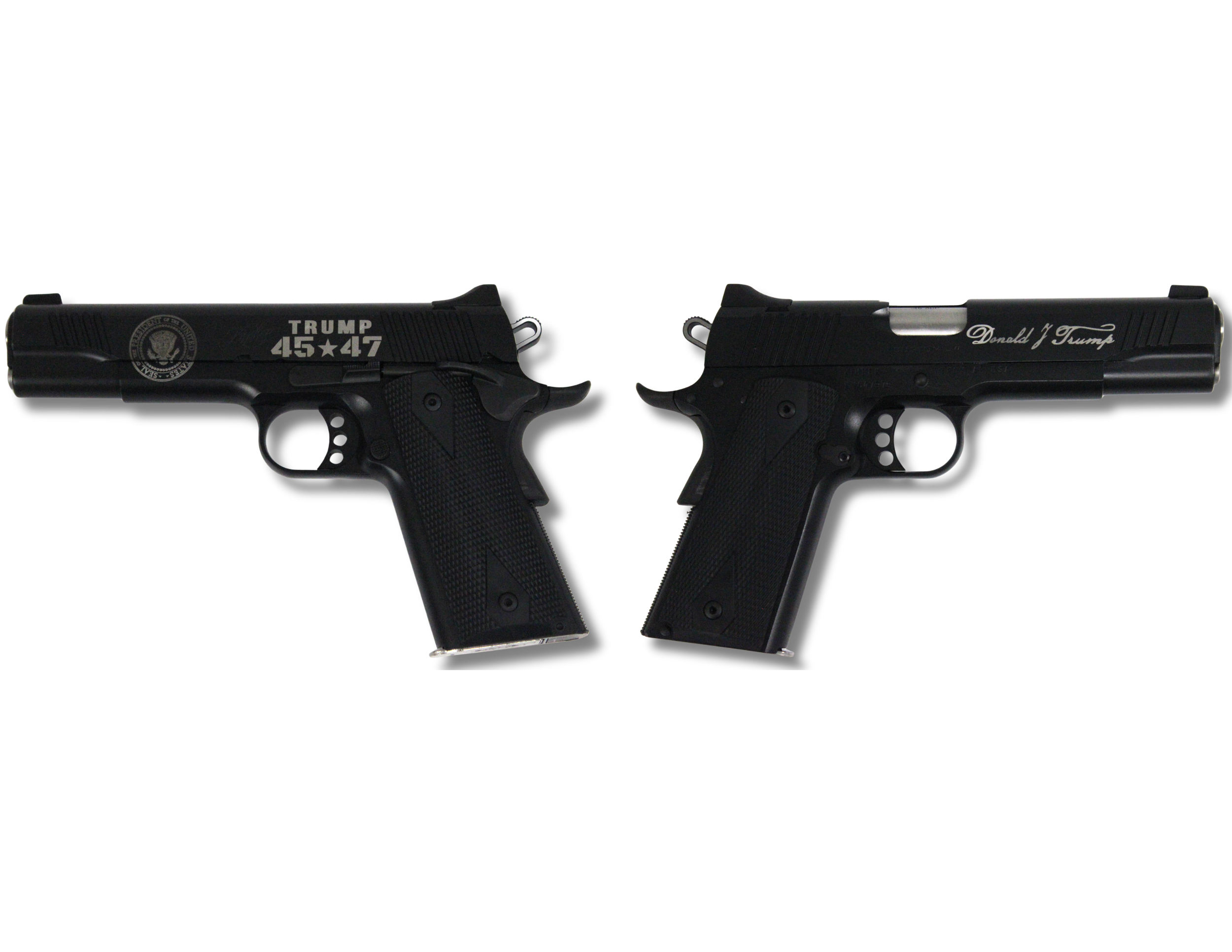 KIMBER CUSTOM LIBERTY TRUMP 45/47 1911 5" 45ACP BLACK 1-7RD MAG