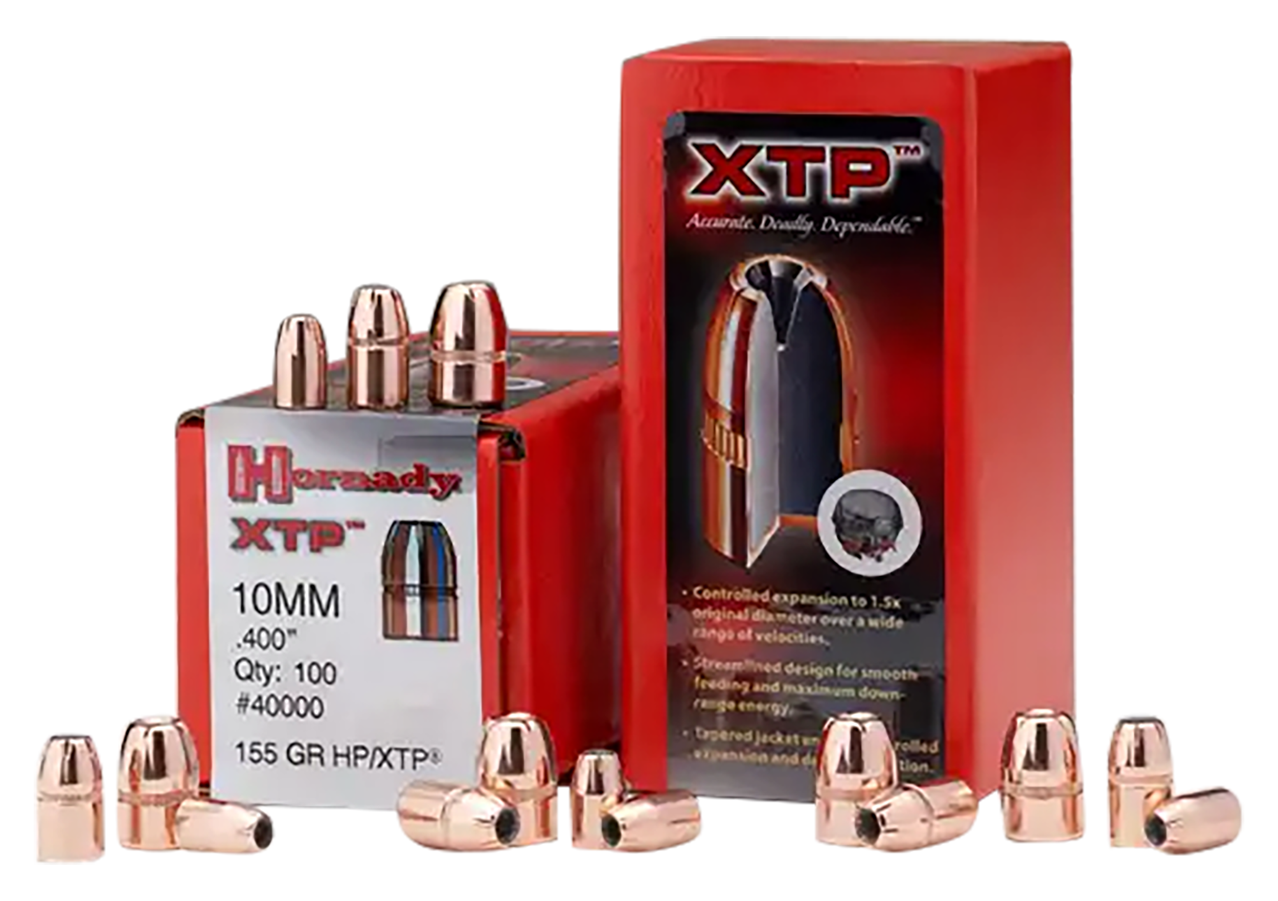 Hornady 35700 XTP  38 Cal .357 110 gr Hollow Point 100 Per Box/ 25 Case