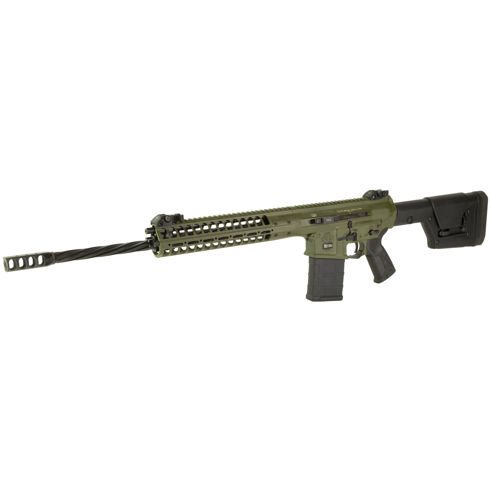 LWRC REPR MKII 762 20" 20RD FLTD ODG