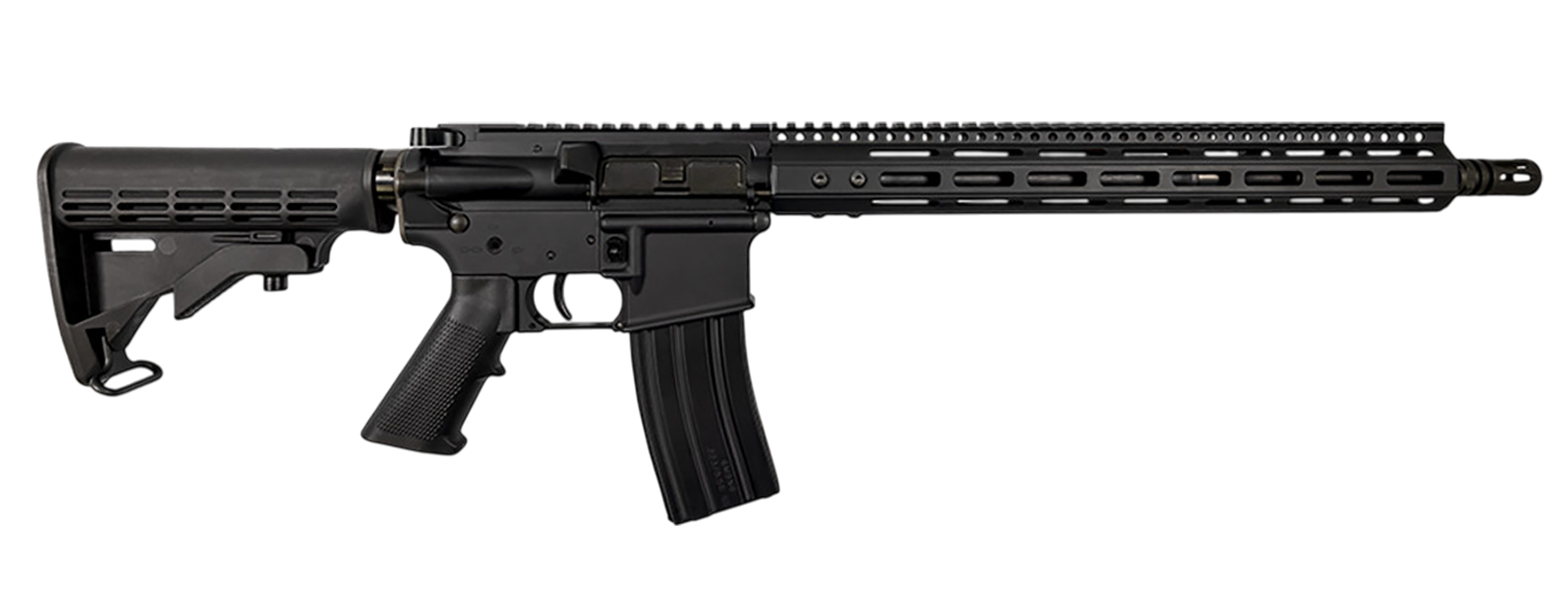 Franklin Armory 0010084BLK Binary CVR 5.56 NATO 30+1 16" Black LTW Contour Barrel, Black Aluminum Receiver w/Picatinny Rail, M-LOK Handguard, M4 Style Black Polymer Stock, A2 Style Grip