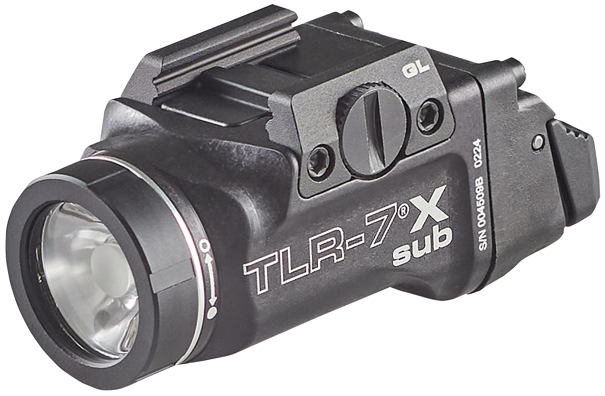 Streamlight 69405 TLR-7 X Sub USB  Black Anodized 500 Lumens  White LED Glock 43X MOS/48 MOS/43X/48