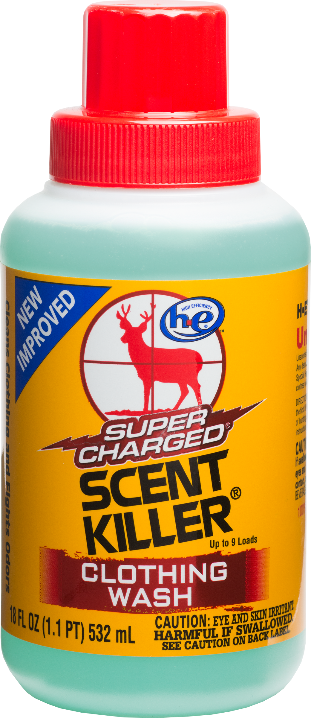 Wildlife Research 546 Scent Killer Super Charged Clothing Wash Odor Eliminator Odorless Scent 18 oz Bottle