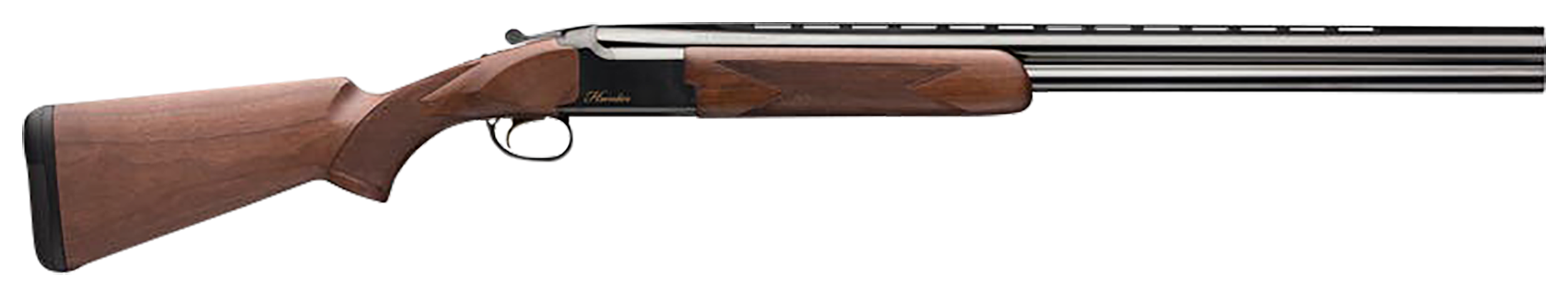 Browning 018258305 Citori Hunter 12 Gauge 26" Barrel 3" 2rd, Blued Barrels & Receiver With Gold Enhancement, Satin American Black Walnut Stock