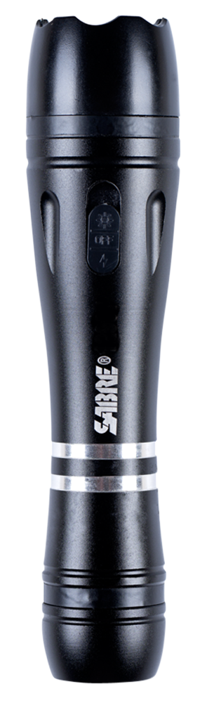Sabre S3000SF Tactical Stun Gun w/Flashlight Black 2.51 uC Pain Rating