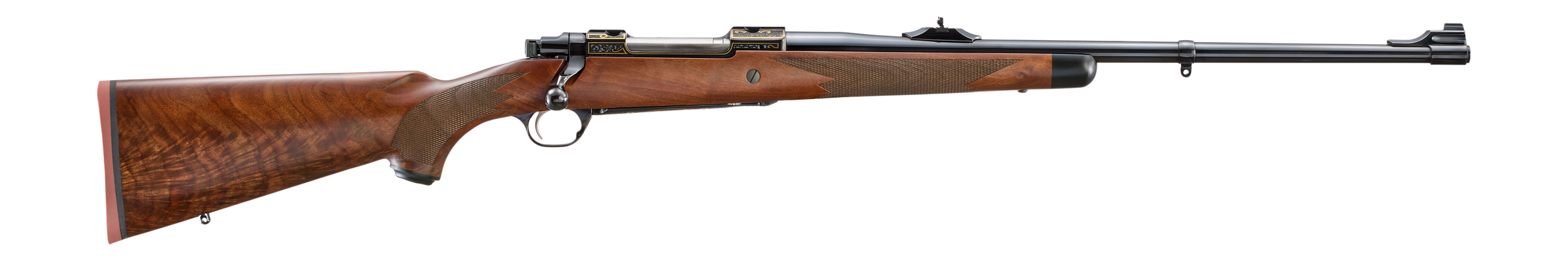 Ruger 67114 Hawkeye 250th Anniversary Limited Edition 30-06 Springfield 4+1 22" Blued High Polished Alloy Steel Barrel & Receiver w/Integral Scope Mount, American Walnut Fixed Stock