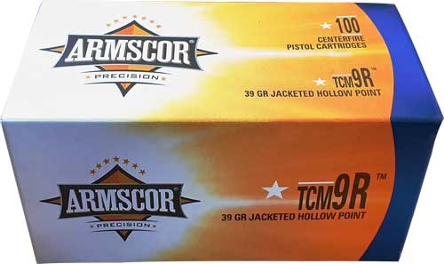ARMSCOR 22TCM9R 39GR JHP 100RD 12BX/CS (NOT SAME AS 22TCM)