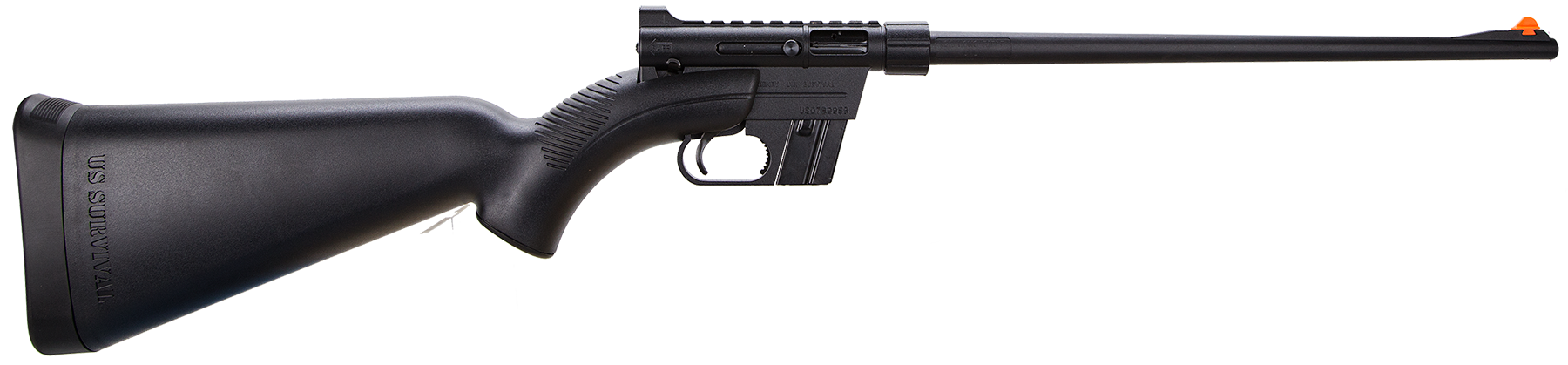 Henry H002B U.S. Survival AR-7 Full Size 22 LR 8+1 16.13" Black ABS Plastic Coated Steel Barrel, Black Steel Grooved Receiver, Black Fixed Synthetic Stock, Right Hand