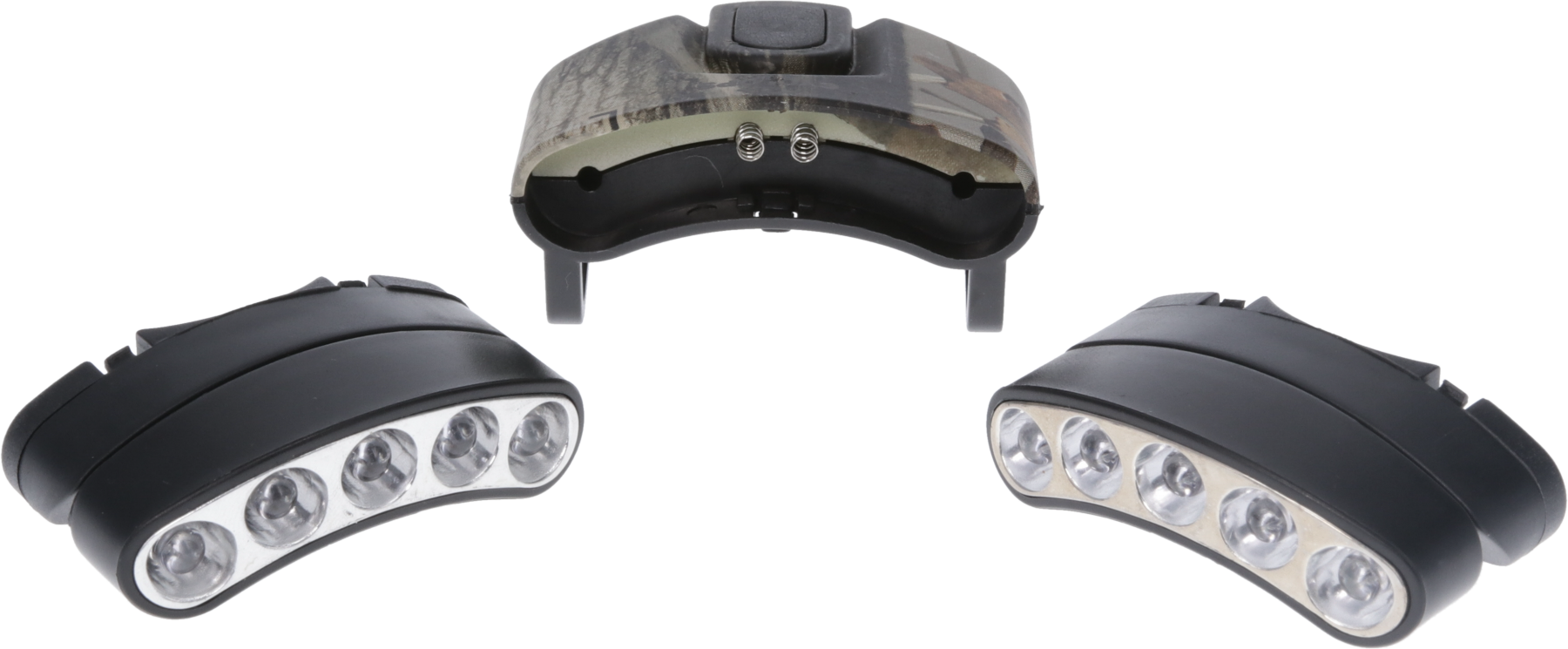 Cyclops CYCHCDTWGN Orion Tilt 30 Lumens Green/White LED Bulb Camo Clip-On