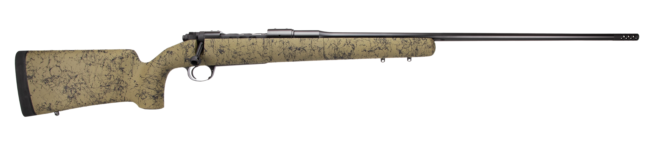 Kimber Mfg, Inc 3000929 Mountain Acsent Peak 7mm Rem Mag 4+1 26" Match Grade Threaded Barrel, Aluminum Receiver, Fixed Aluminum/Carbon Fiber Stock