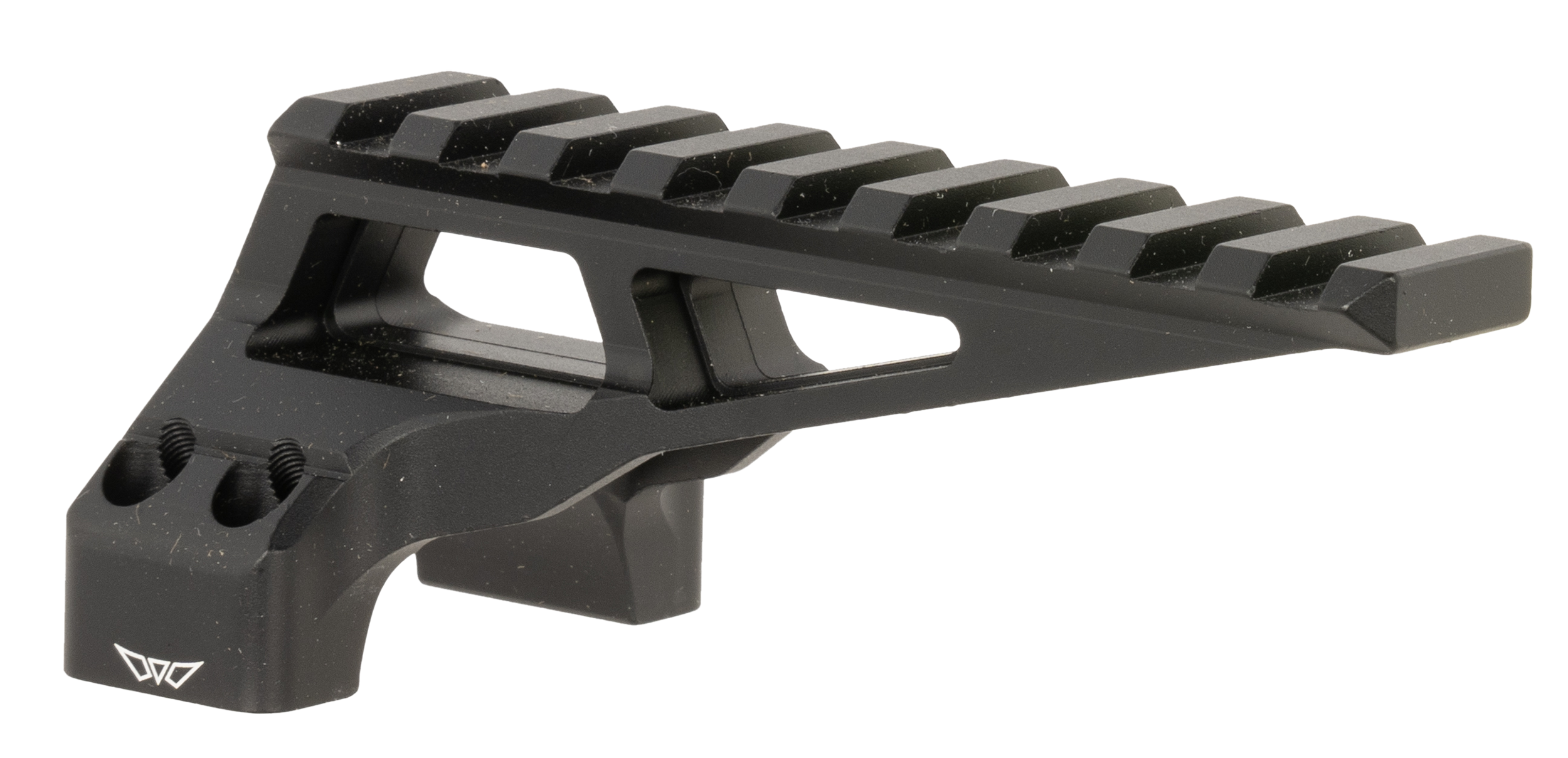 Warne 7860M DiviingBoard Mount Black Aluminum 34mm Tube Picatinny Rail