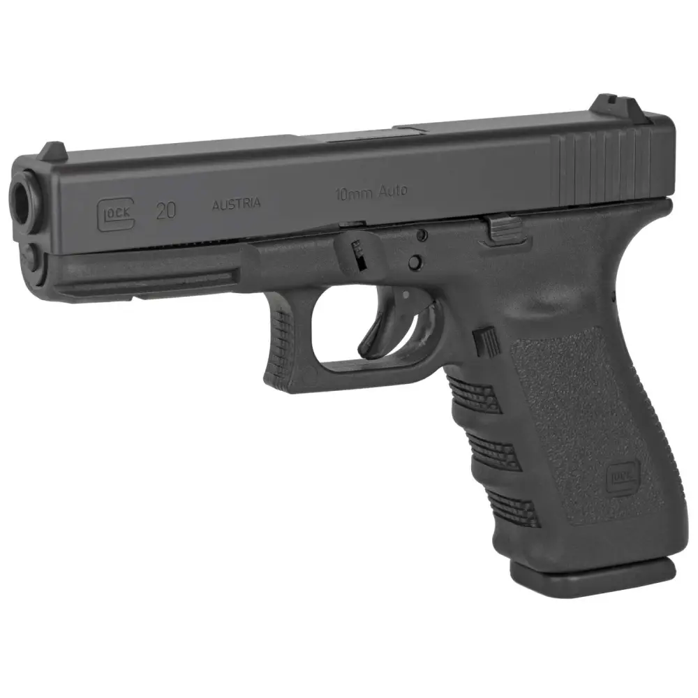 GLOCK 20SF GEN 3 10MM PISTOL 4.6" FXD 5.5lb CA Comp 2-10RD MAGS