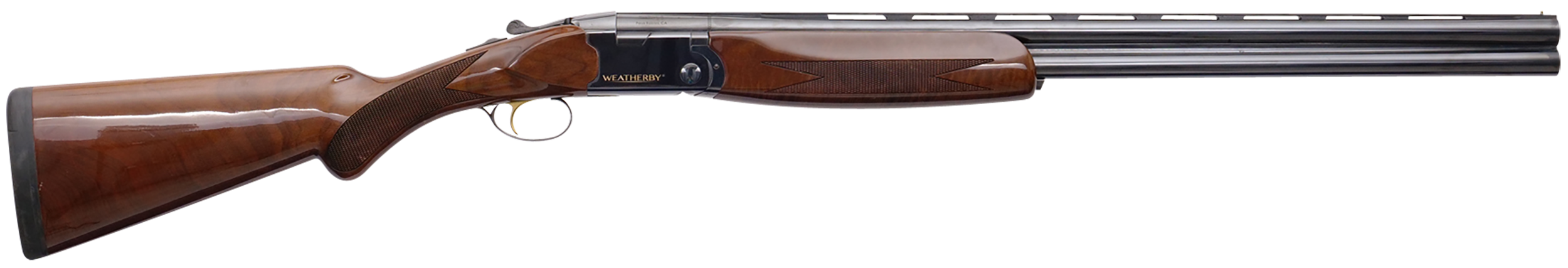 Weatherby OR12028RGG Orion I Full Size 20 Gauge Break Open 3" 2rd 28" Blued Vent Rib Barrel, Blued Steel Receiver, Low Profile Fixed w/Prince of Whales Grip Grade A Walnut Wood Stock Right Hand