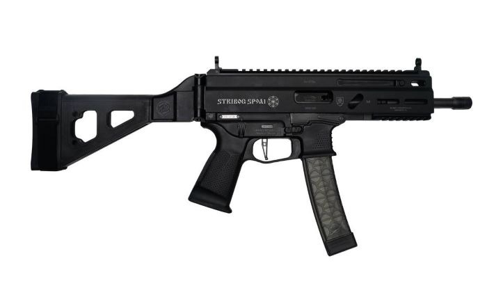 GRAND POWER STRIBOG SP9A1 9MM 8" BBL 30 RD MAG W/ BRACE BLK