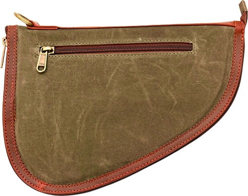 PALMETTO PISTOL CASE MEDIUM WOODLAND WAXED CANVAS/BUFFALO