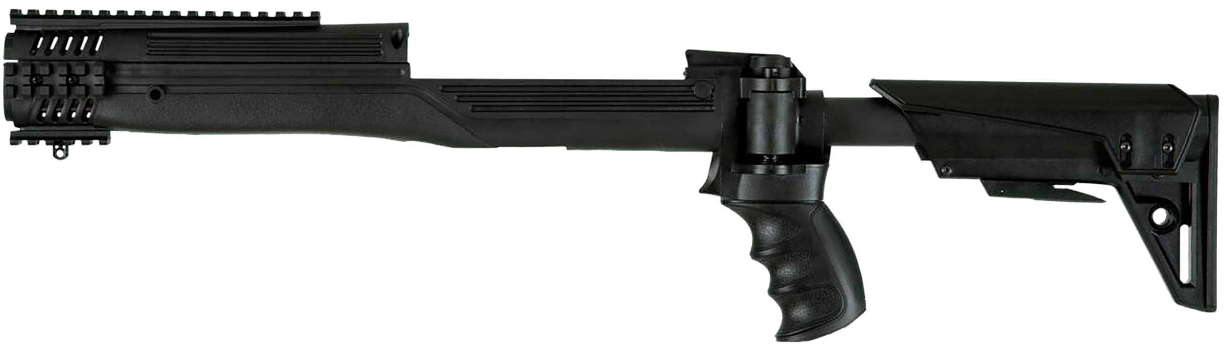 ATI Outdoors C2101210 Strikeforce  Black Flass Reinforced Polymer Fits Ruger Mini-14/30