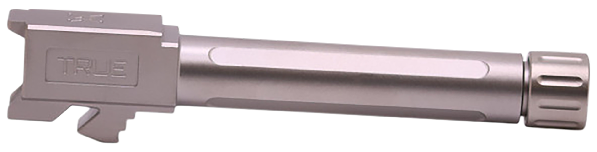 True Precision Inc TPG19BXT Glock  9mm Luger 4.50" Threaded Satin Stainless Steel, Fits Glock 19 Gen1-5