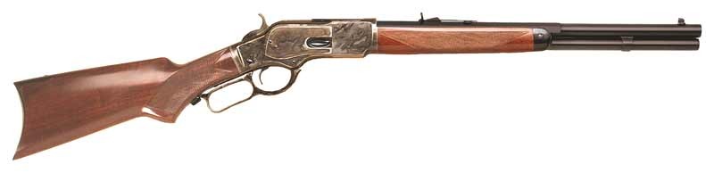 CIMARRON TX BRUSH POPPER 45LC 18" OCT/RD BLUED P.GRIP WALNUT