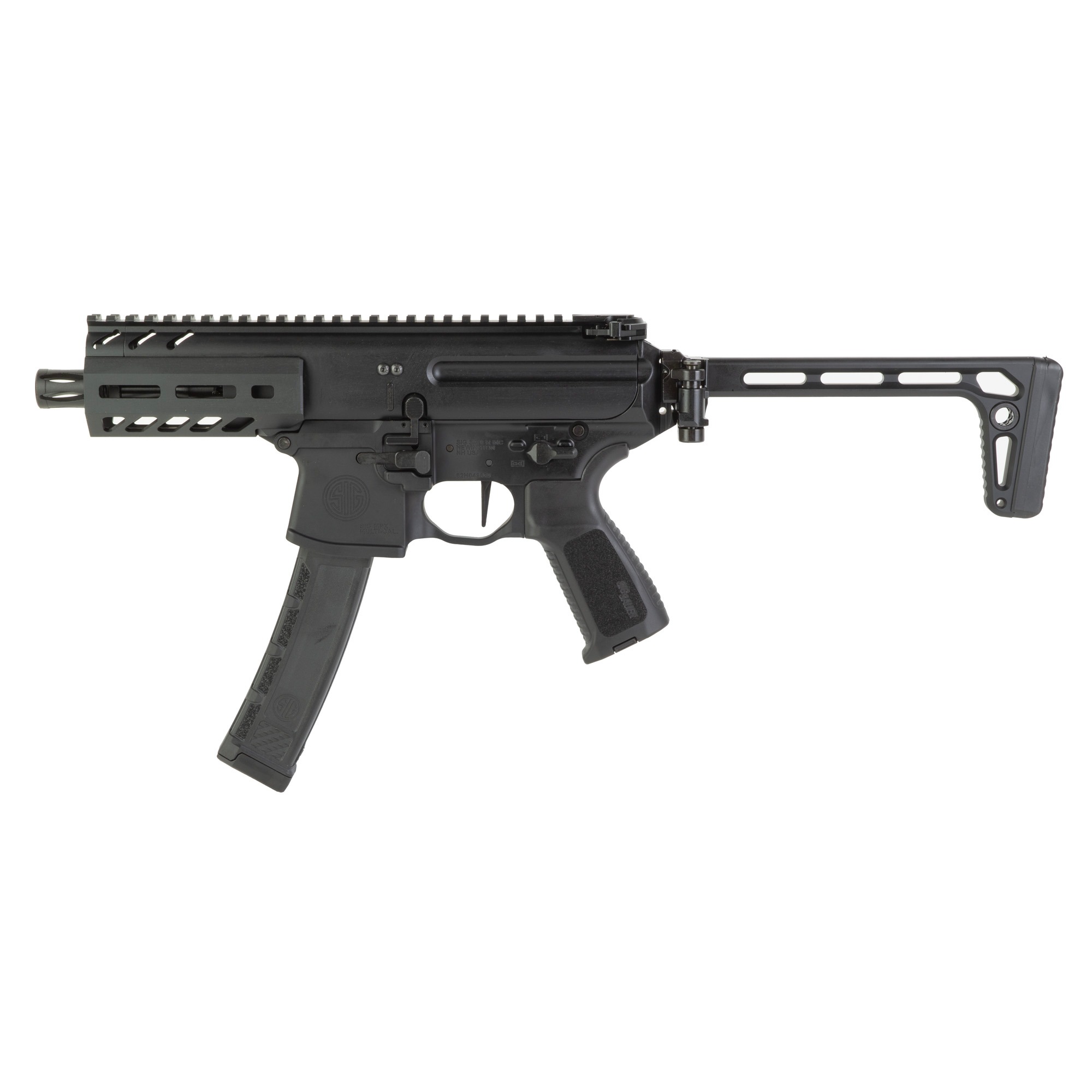 SIG MPX 9MM SBR 4.5" BLK 35RD
