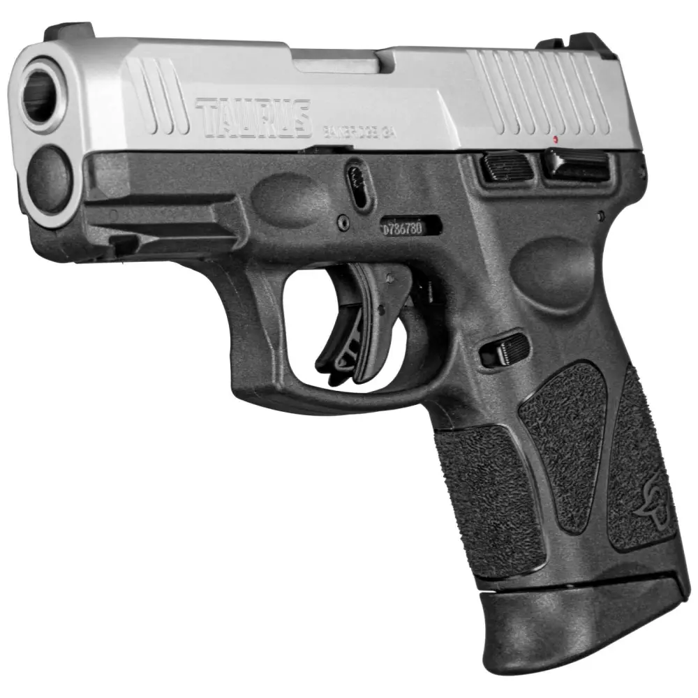 TAURUS G3C 9MM BK/SS 3.26" 3X12RD MAGS PST