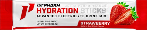 1st Phorm Hydration Sticks Electrolyte Drink Mix 20 Count