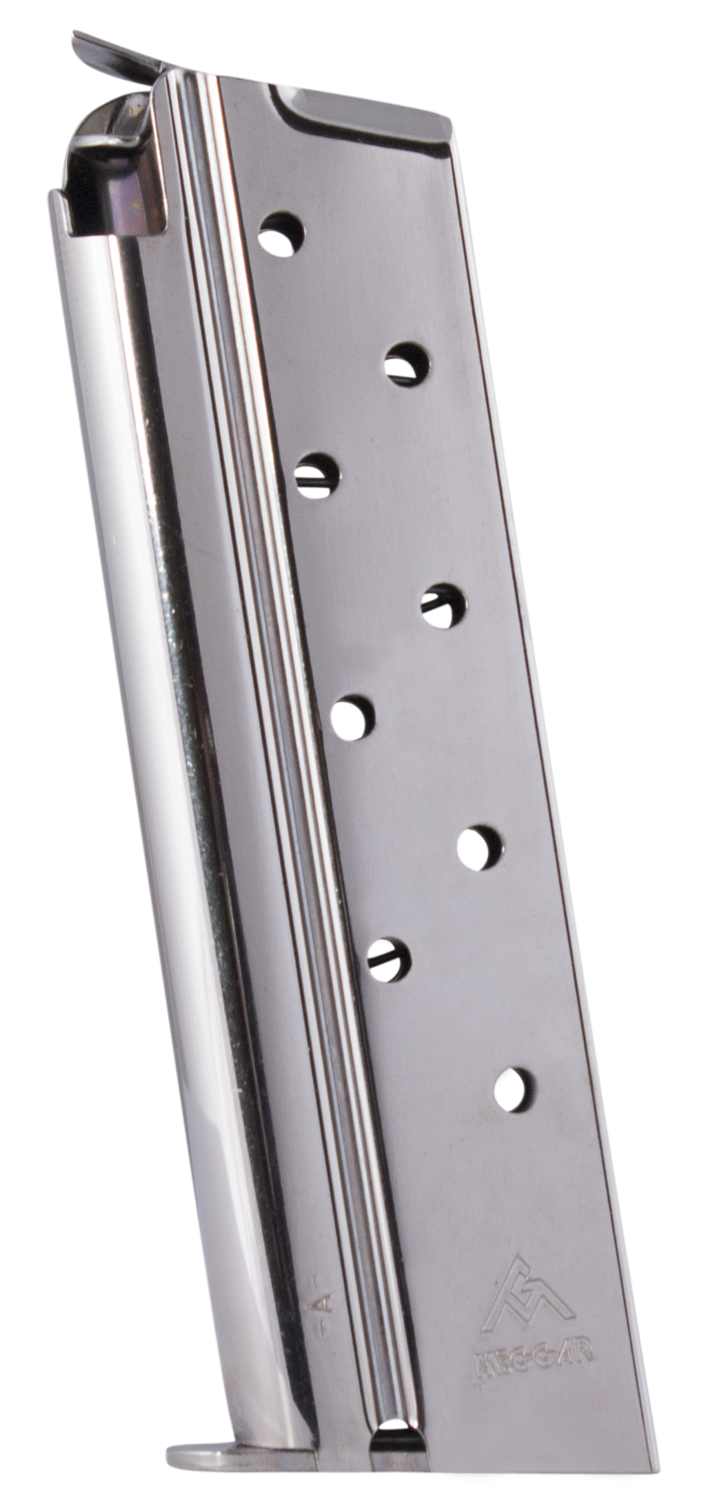 Mec-Gar MGCGGOV38N 1911 Government 9rd 38 Super, Nickel Carbon Steel