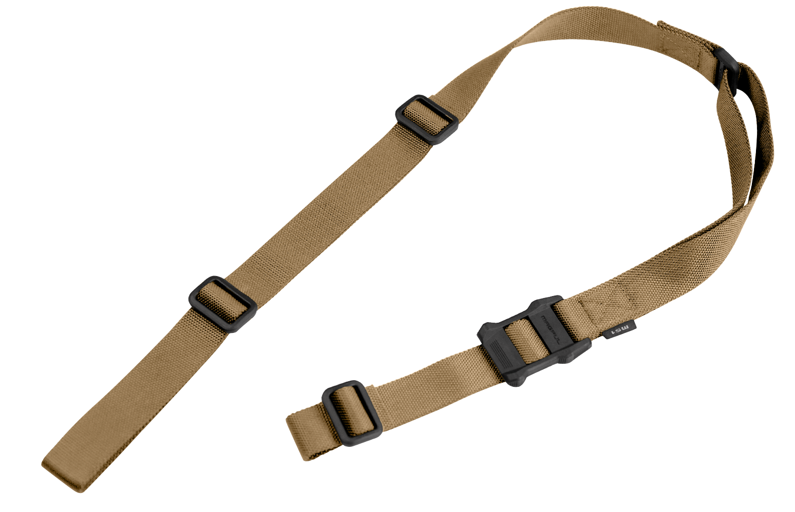 Magpul MAG513COY MS1 Sling Coyote Nylon 48"- 60" OAL Adjustable Two-Point Rifle