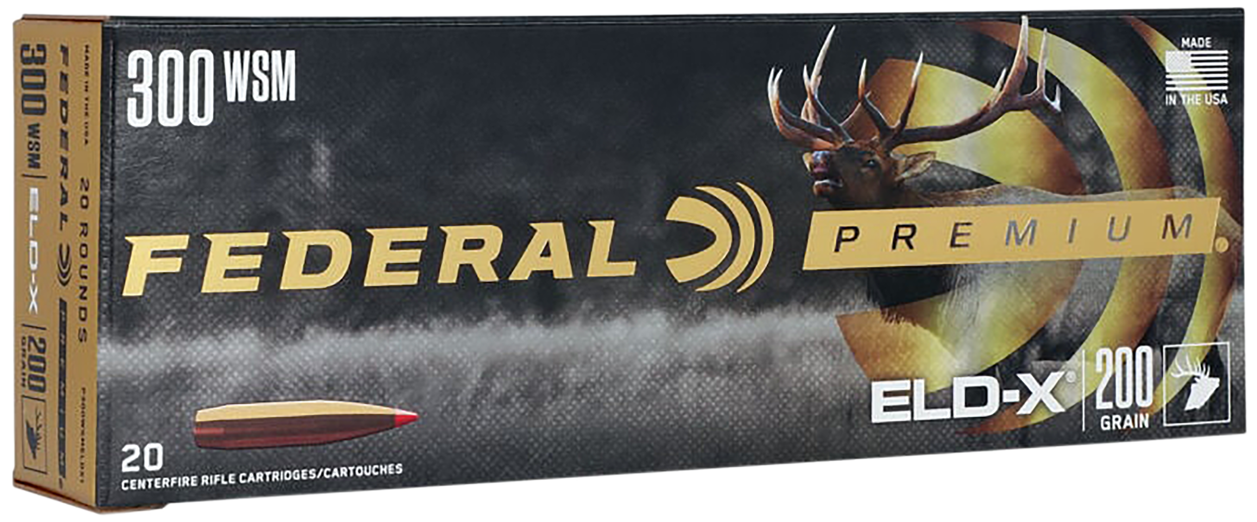 Federal P300WSMELDX1 Premium ELD-X 300WSM 200gr 20 Per Box/10 Case