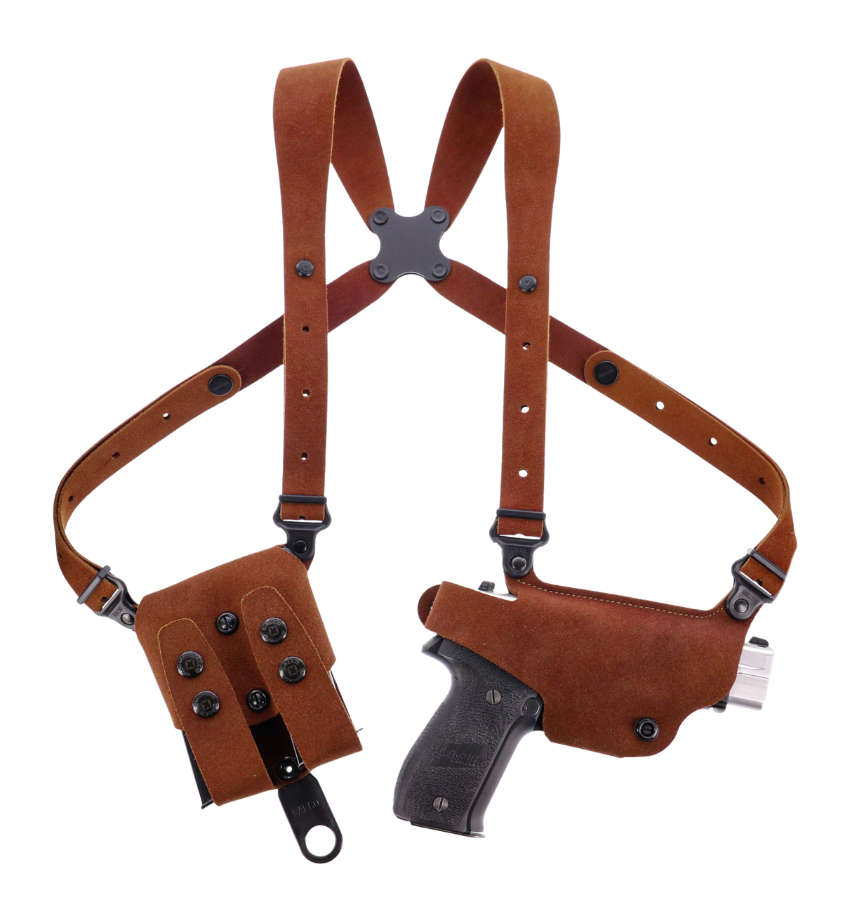 Galco Classic Lite 2.0 Shoulder Holster System for Autos Natural Tan
