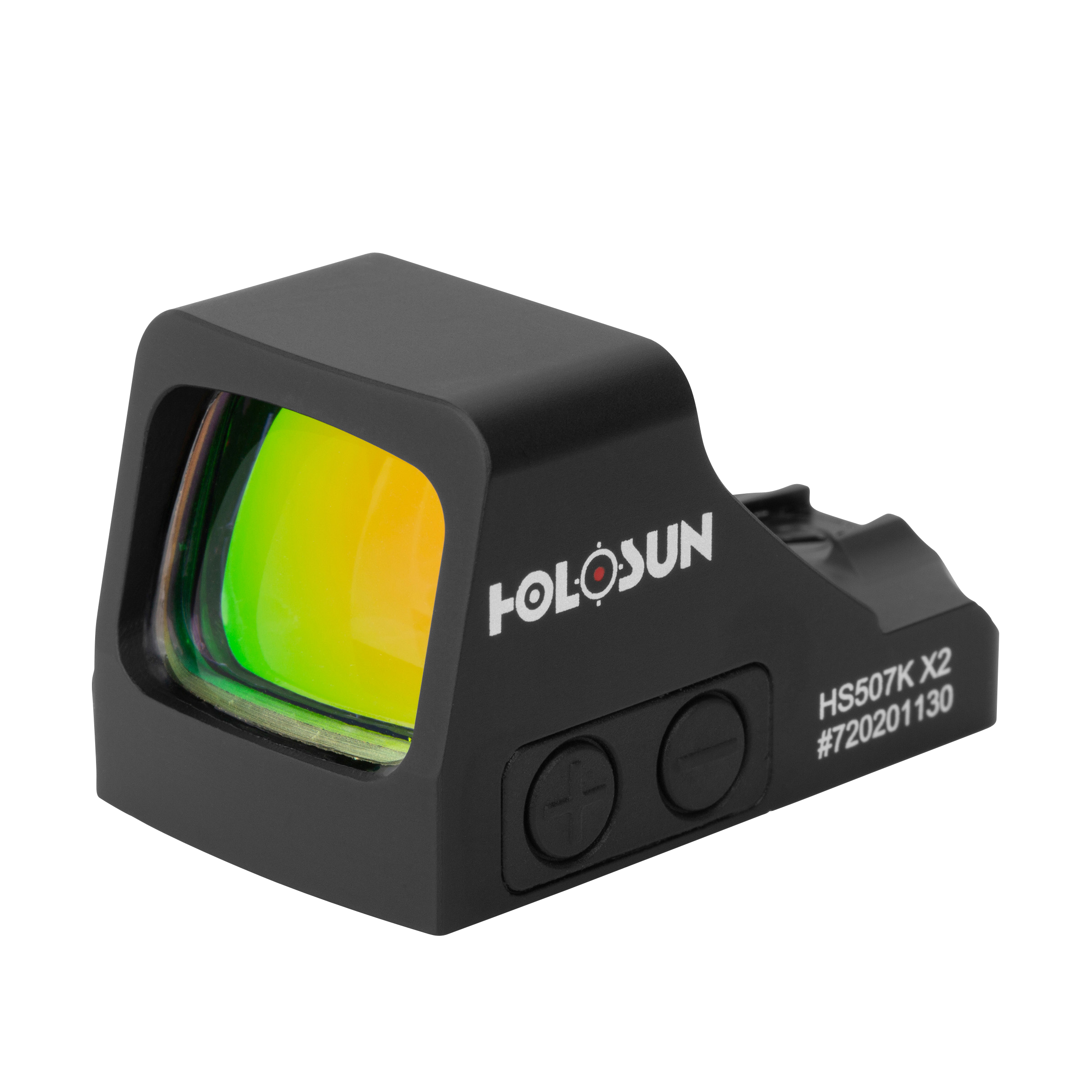 Holosun HS507KX2 507  Black Anodized 1 x 0.58" x 0.77" 2 MOA red Dot/32 MOA Circle Multi Reticle