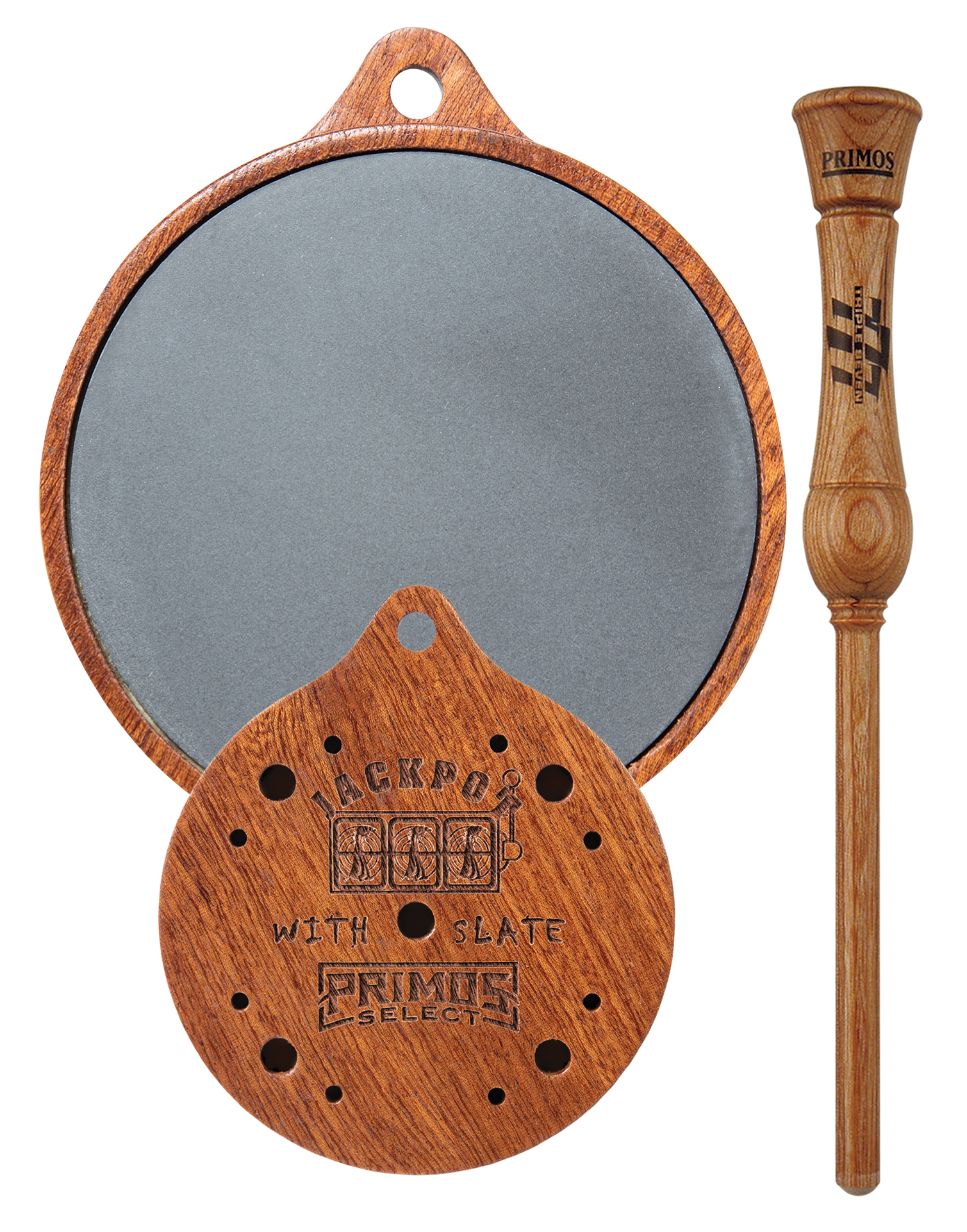 Primos 216 Jackpot Striker Call Turkey Sounds Gray/Natural Hardwood