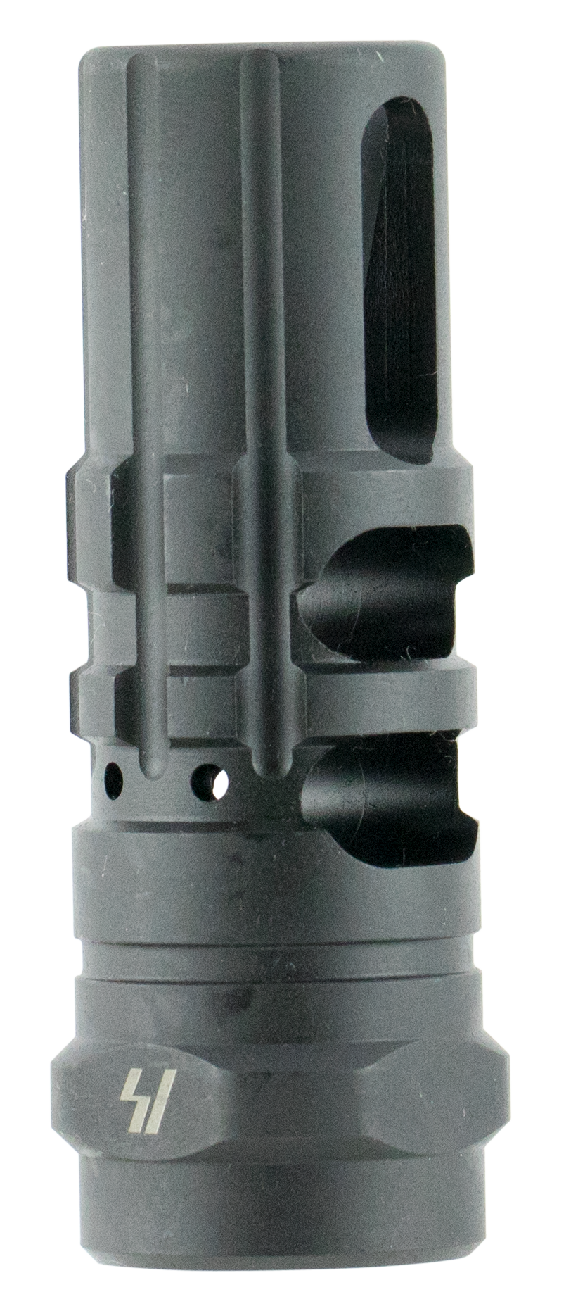 Strike Industries JCOMP2308 JComp Gen 2 Black Steel w/ 5/8"-24 tpi Threads 2.55" OAL 0.87" Diameter 0.34" Diameter 308 Win 7.62x51mm NATO Fits AR-Platform