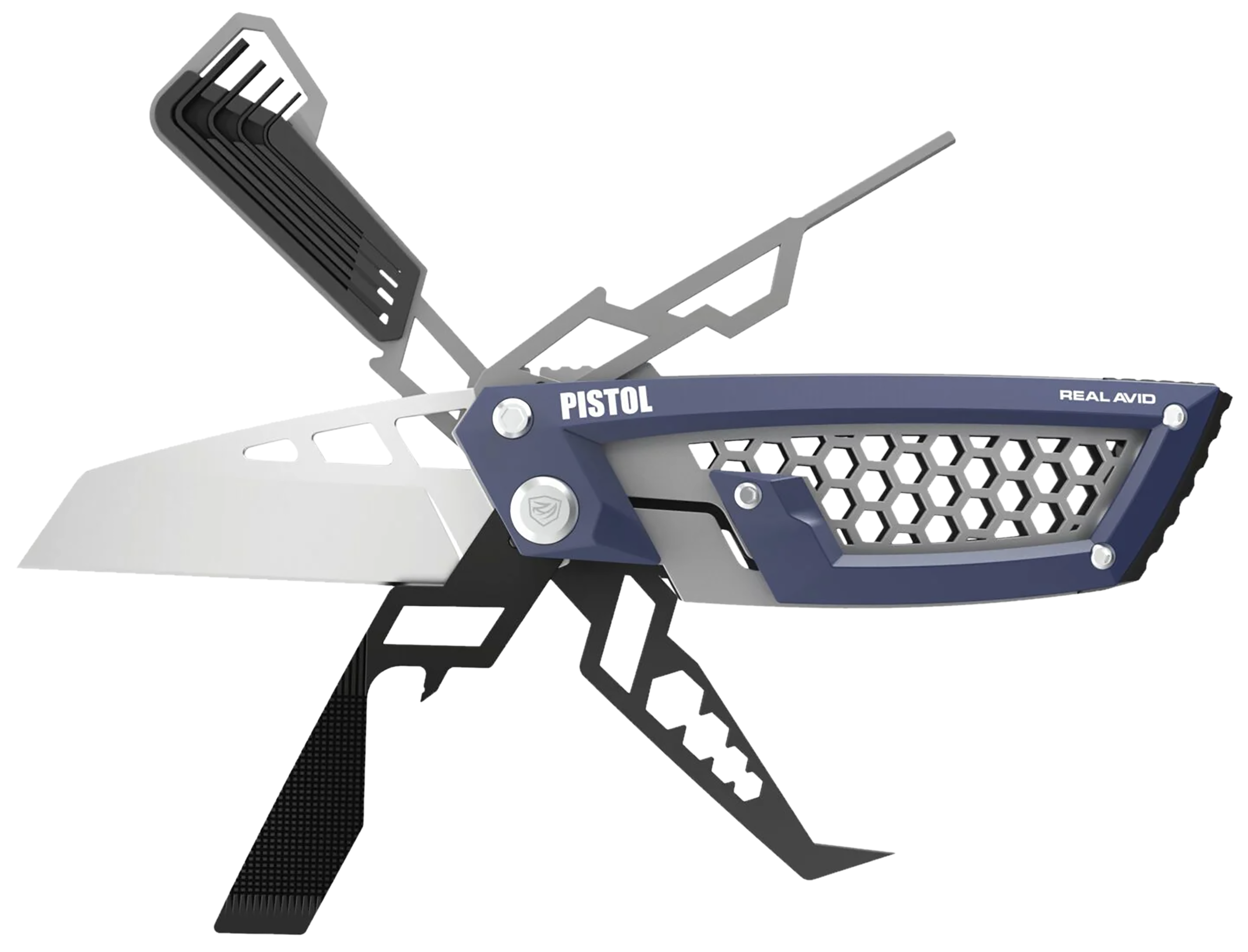 Real Avid AVGTEP Gun Tool Edge Pistol Stainless Steel 2.60" Wharncliffe