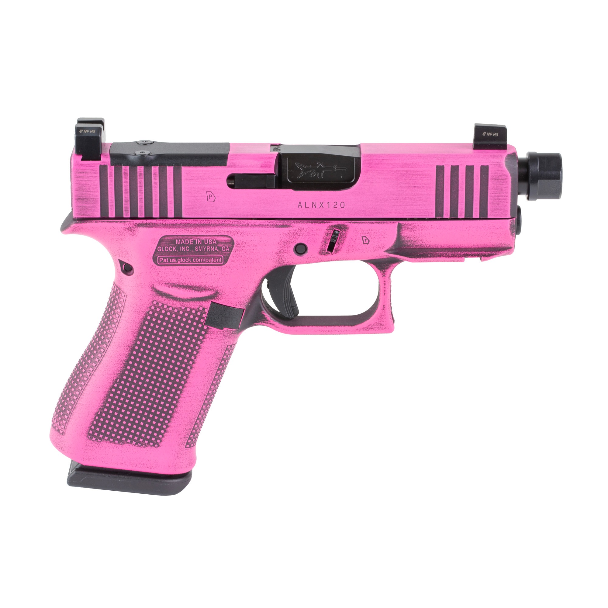 GLOCK 43X 9MM 10RD MOSK FS BUBBLE TB