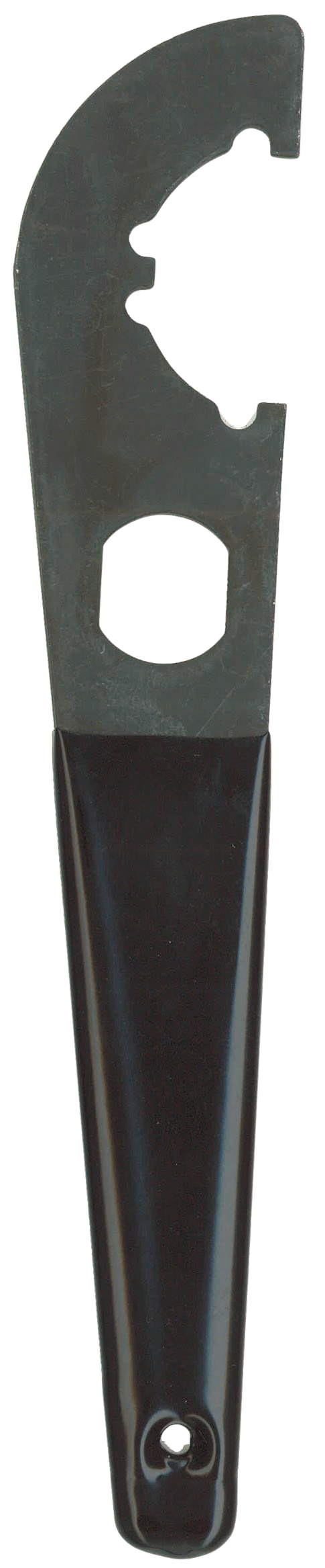 Outdoor Connection BTNW28197 Buffer Tube Wrench Black Phosphate Steel M4/Car-15/Carbine Rubber Black Handle