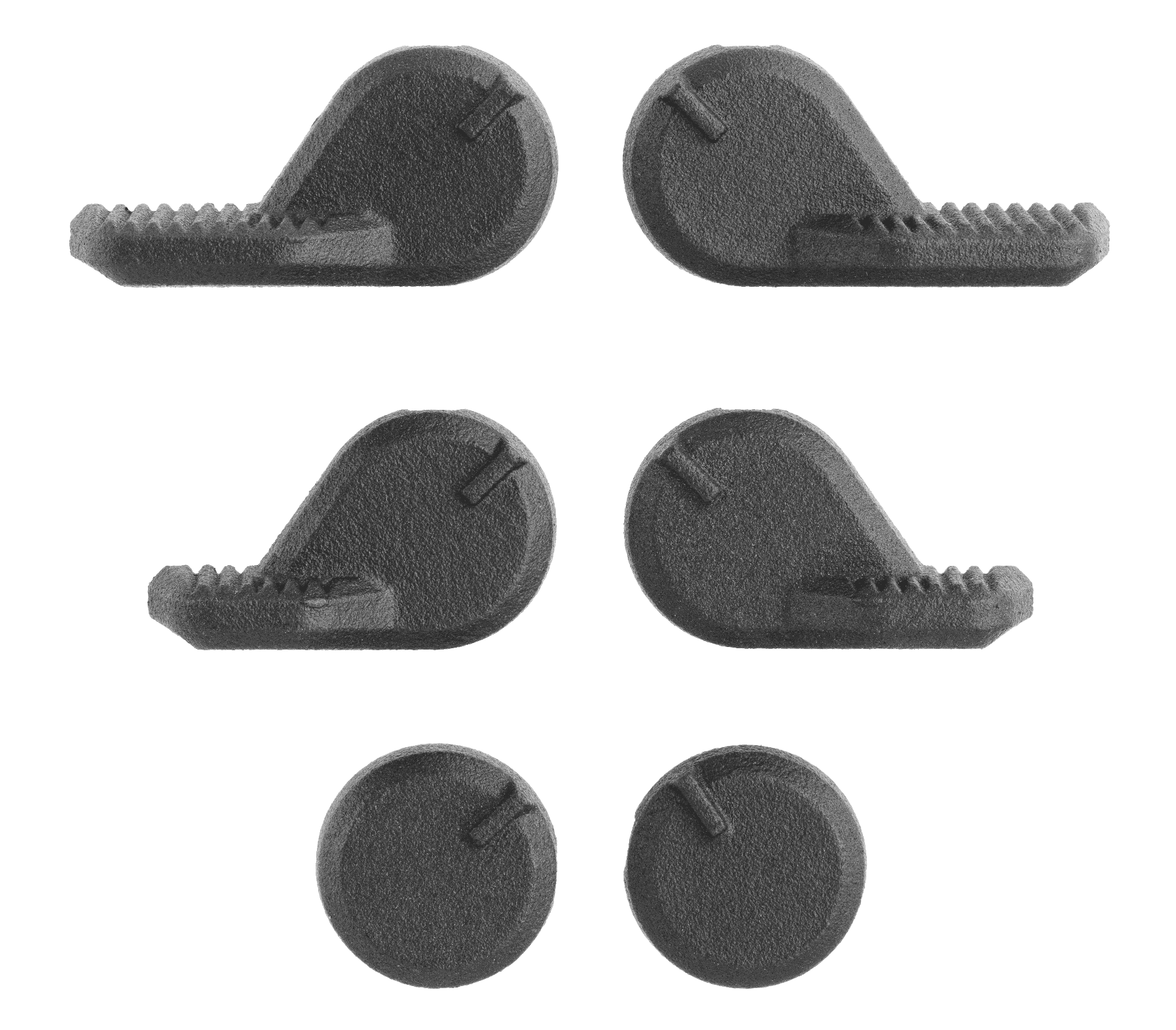 Magpul MAG1176 ESK Safety Selector Black Polymer for CZ Scorpion EVO 3 Includes Extra Paddles & Mounting Screws