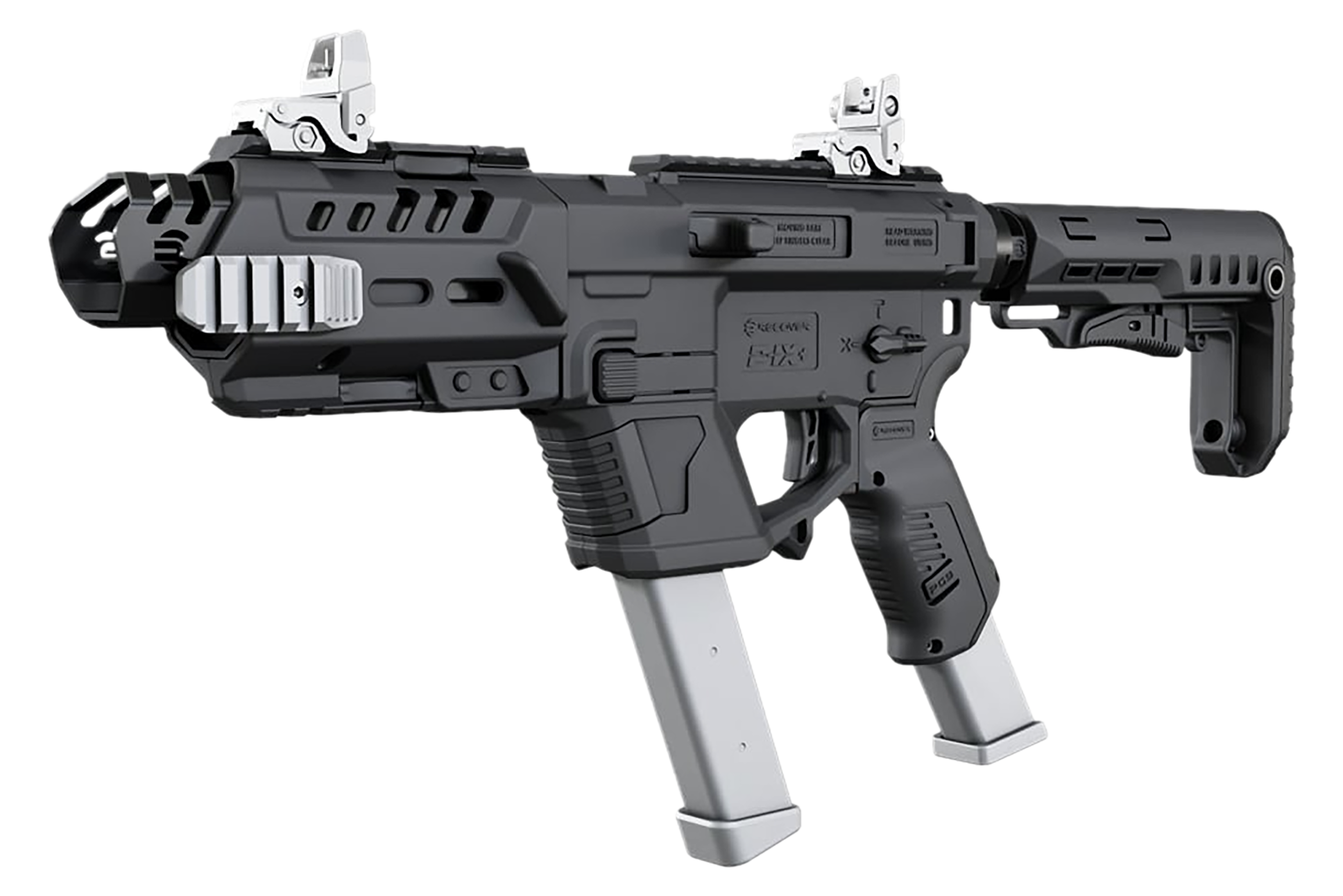 Recover Tactical PIXPBST01 P-IX+Basic  PG9 Metal Front Guard Black