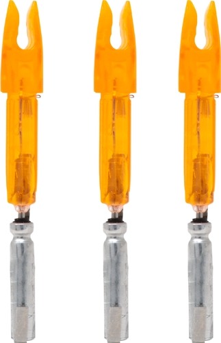 LUMENOK LIGHTED NOCK X-SERIES HD ORANGE 3PK