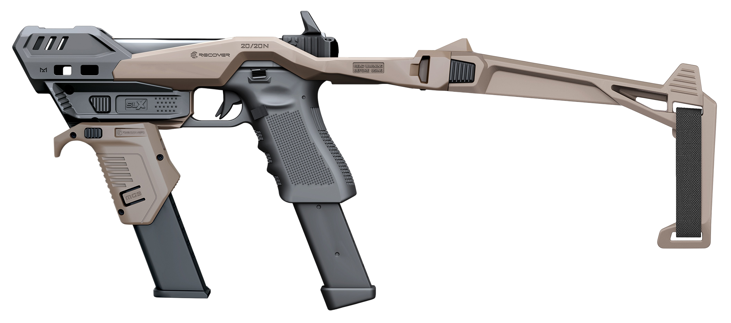 REC 2020NSLX-02 2020N BRACE SLX MG9 TAN
