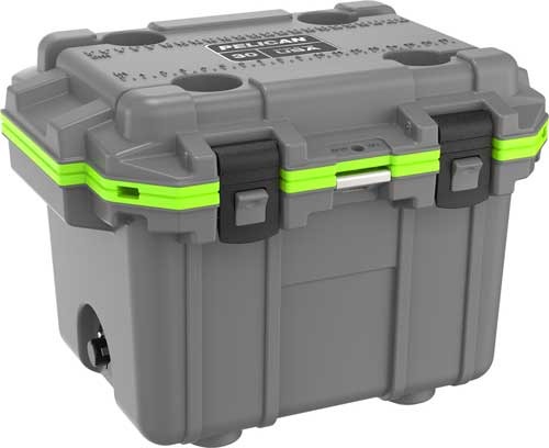 PELICAN COOLERS IM 30 QUART ELITE DARK GRAY/GREEN