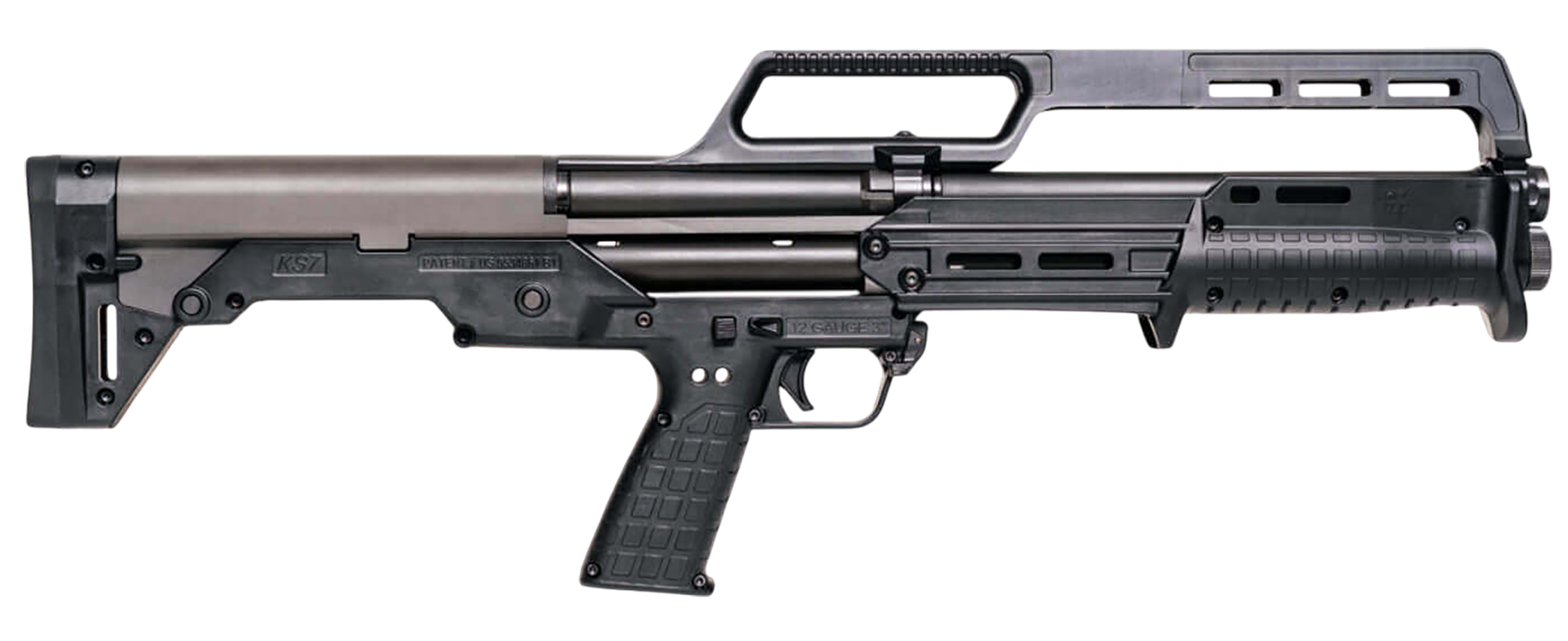 Kel-Tec KS7BLK-GEN2 KS7 G2 Bullpup Frame 12 Gauge Pump 3" 6+1 18.50" Black Barrel & Receiver, M-LOK, Black Polymer Stock & Grip