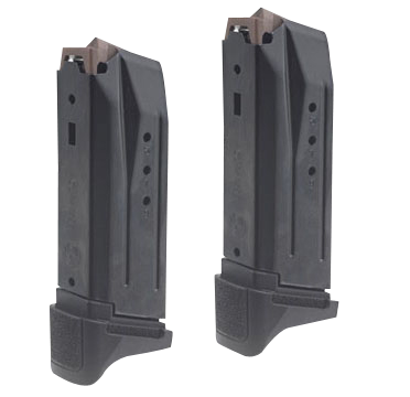 Ruger 90729 Security Value Pack 10rd 380 ACP Fits Security 380 Black Steel 2 Pack