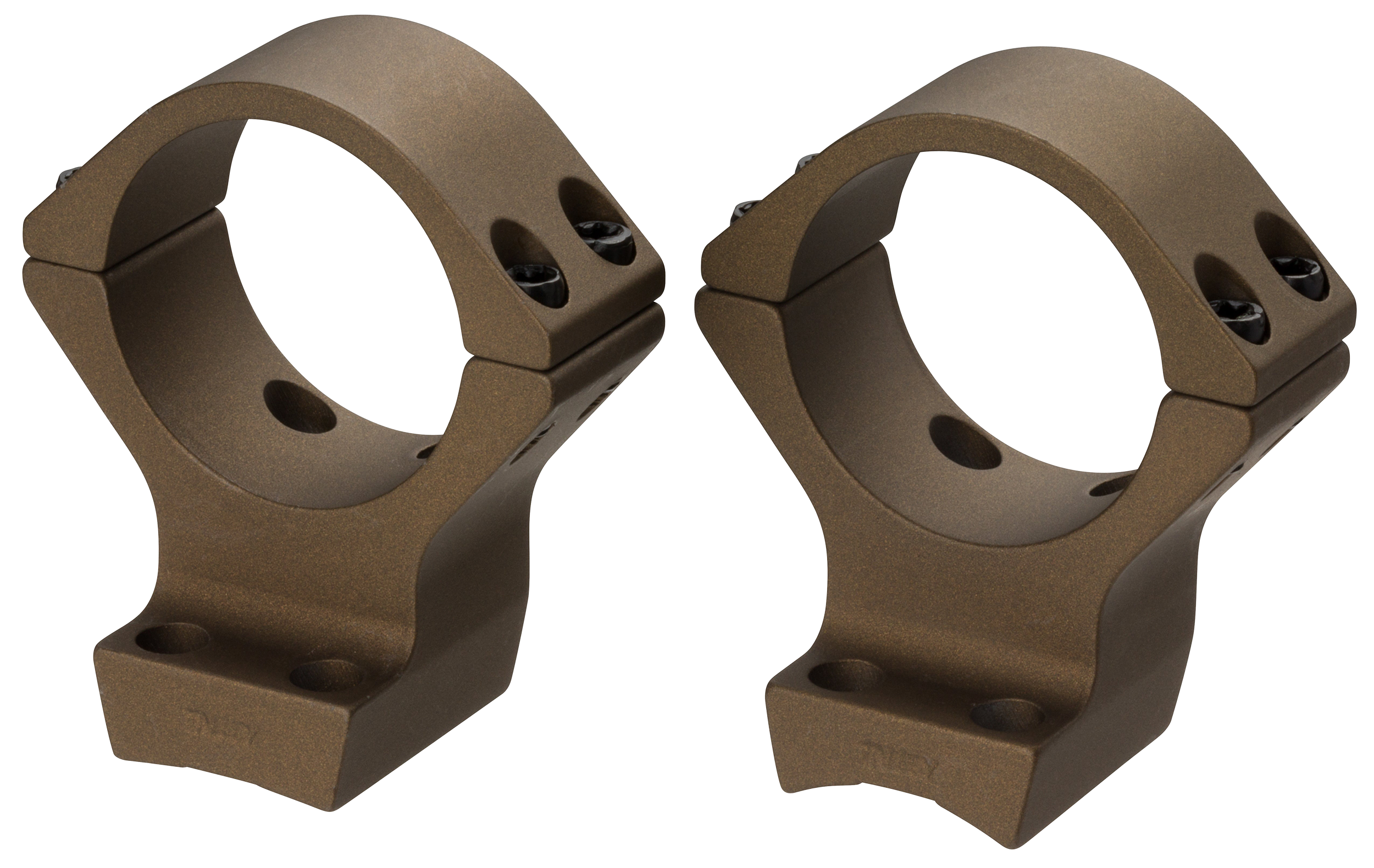 Browning 12532 X-Bolt Scope Mount System X-Lock Burnt Bronze Cerakote Aluminum 1" Tube, Medium Rings