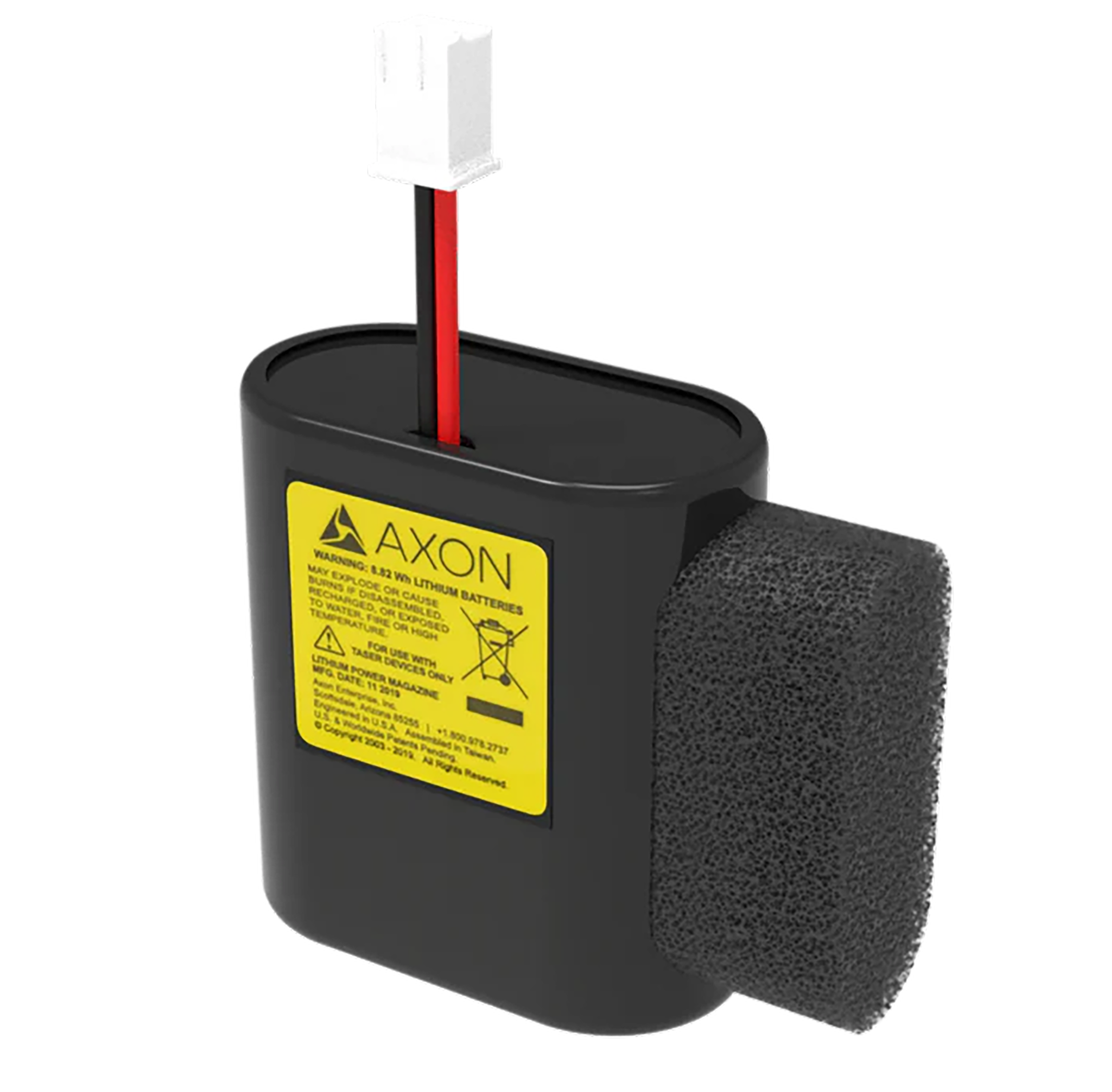 TASER/AXON 101669 Battery Pack Pulse Compatible w/ Taser Pulse//Pulse 2
