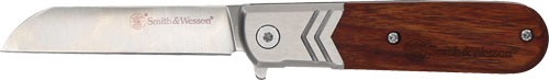 S&W KNIFE ROSEWOOD EXECUTIVE BARLOW 2.75" FOLDING BLADE