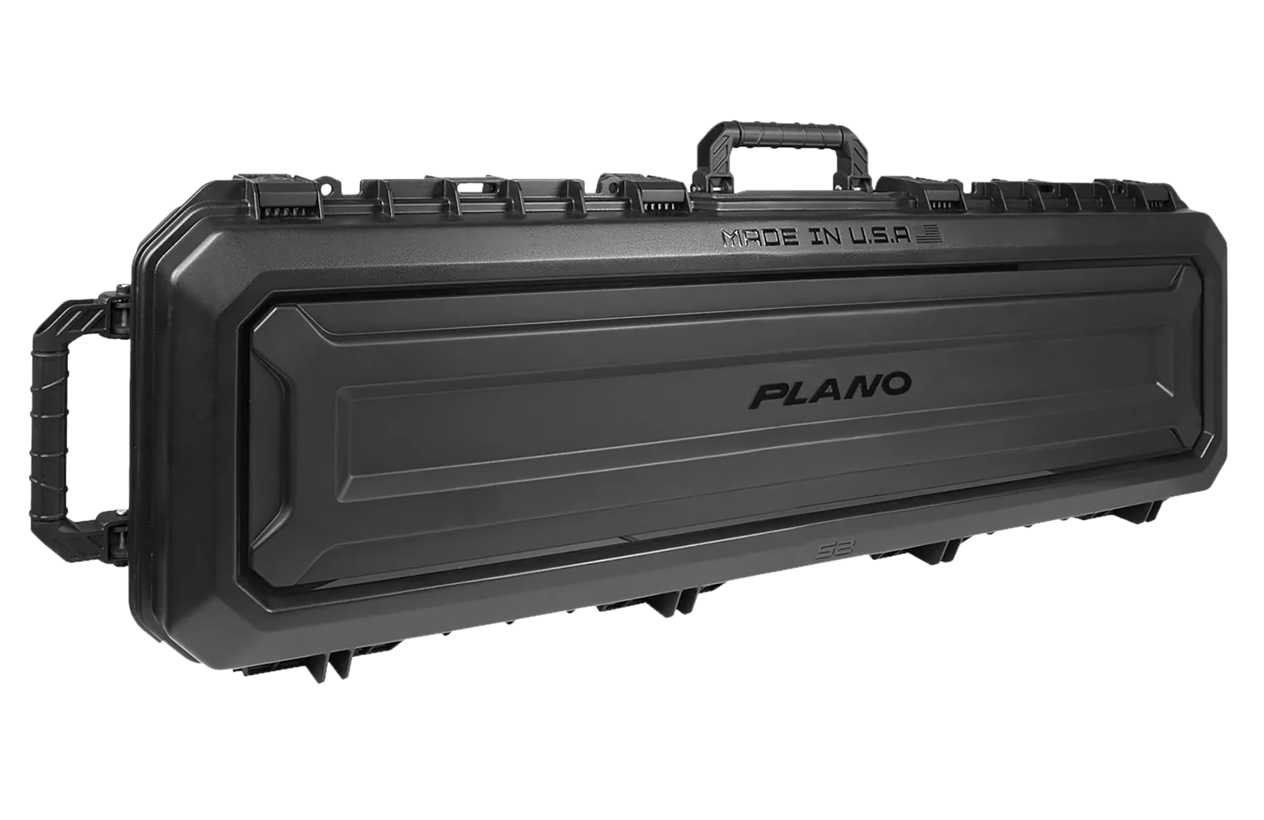 Plano PLA118521 All Weather Double Gun Case Black Polymer Foam Padding