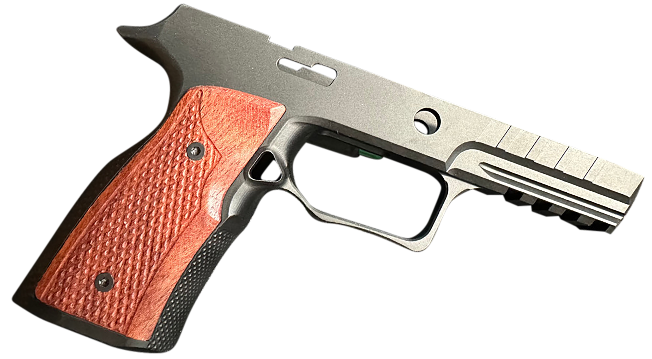 Sharps Bros SBGM09 Grip Module Black w/ Cherry 7075-T6 Aluminum Fits Sig P320