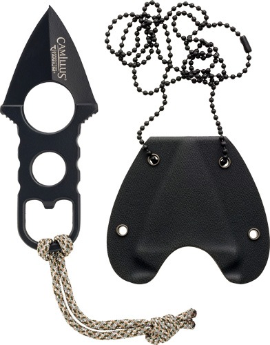 CAMILLUS HEATER BOOT KNIFE 2" SS BLADE W/ PARACORD/SHEATH