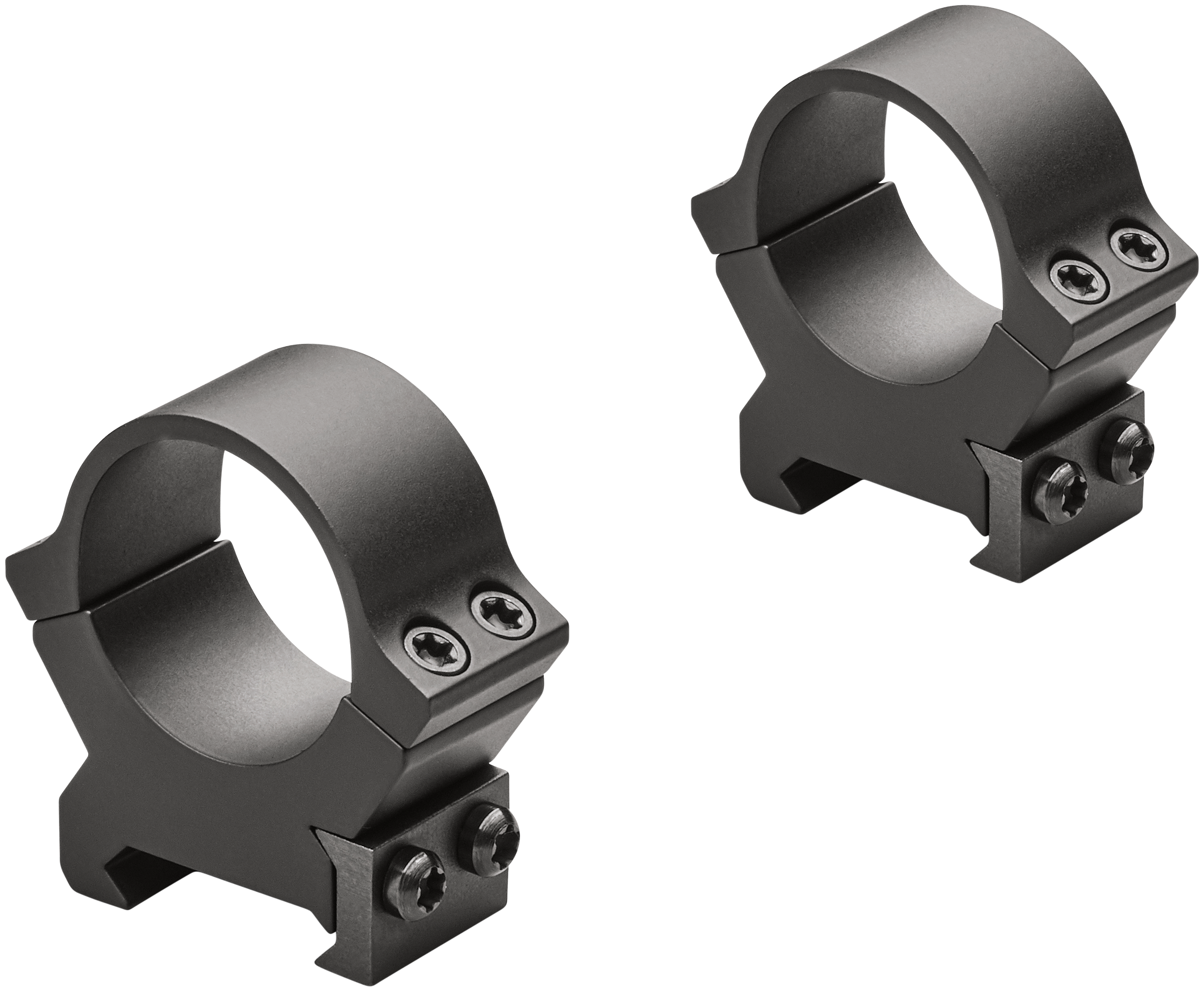 Leupold 174081 PRW2 Cross-Slot  Matte Black 1" Medium